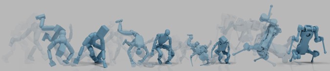 Disney Research ReActor motion-retargeting across robot bodies