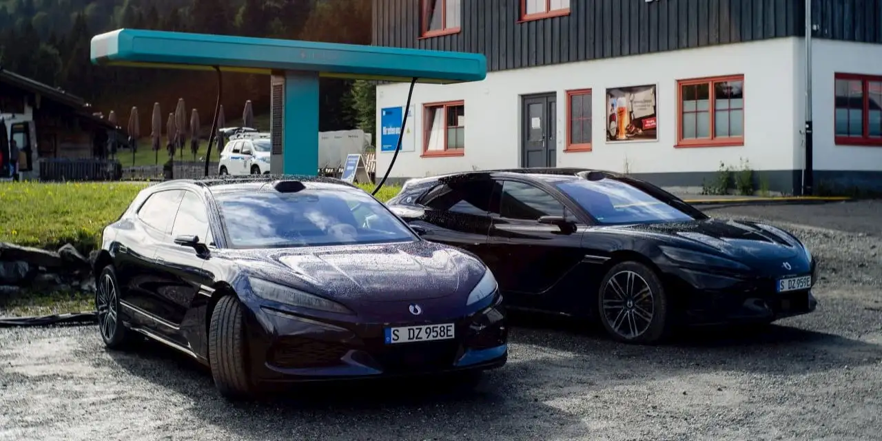 BYD flash charging station in Europe