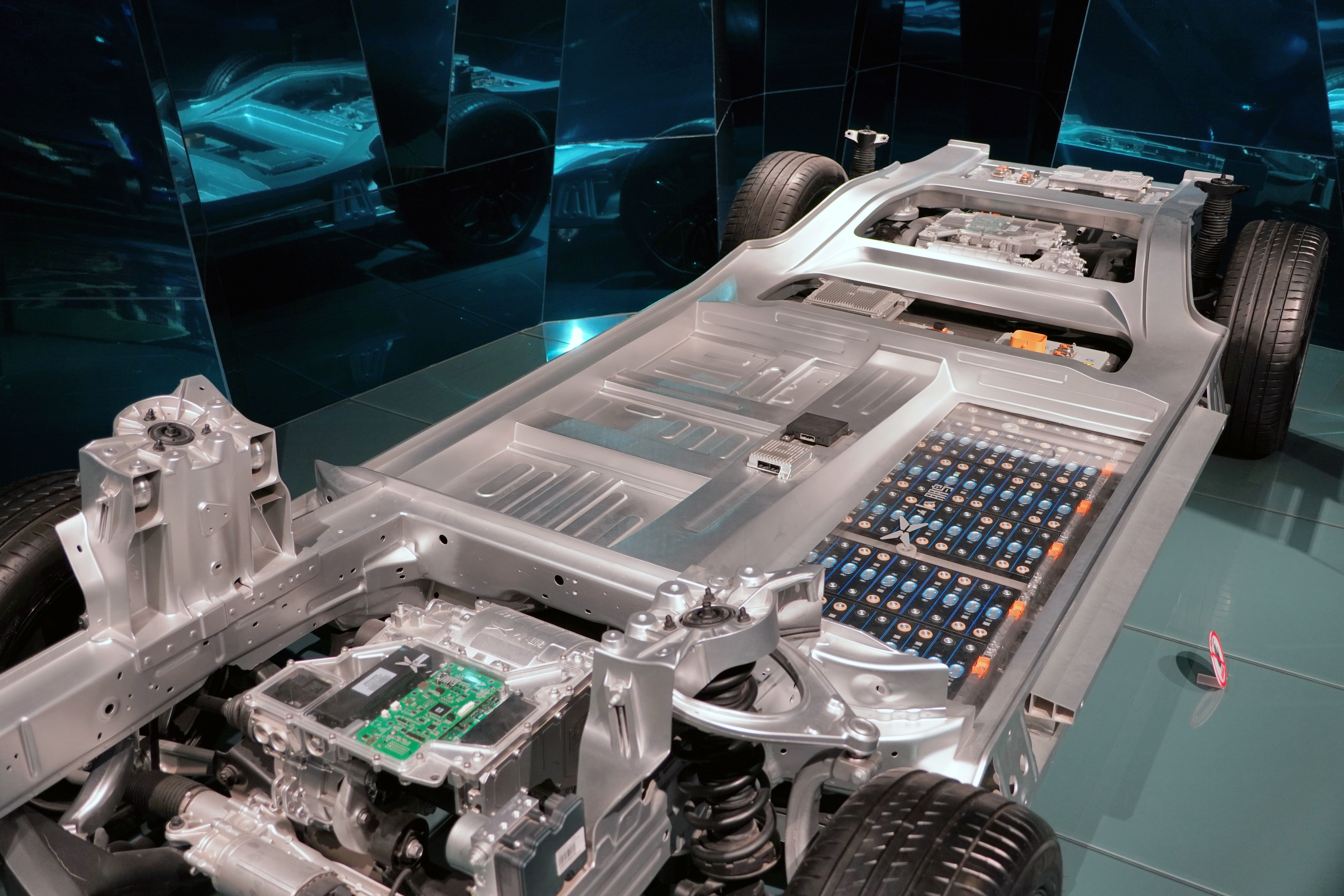 EV battery manufacturing (representative image)