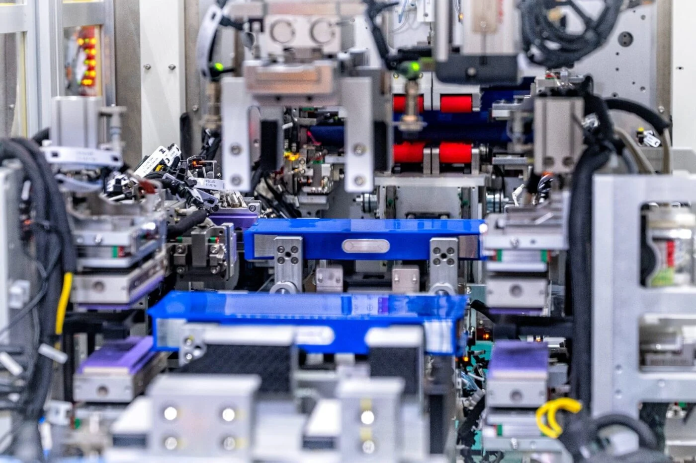 Battery cell production at PowerCo's Salzgitter plant.