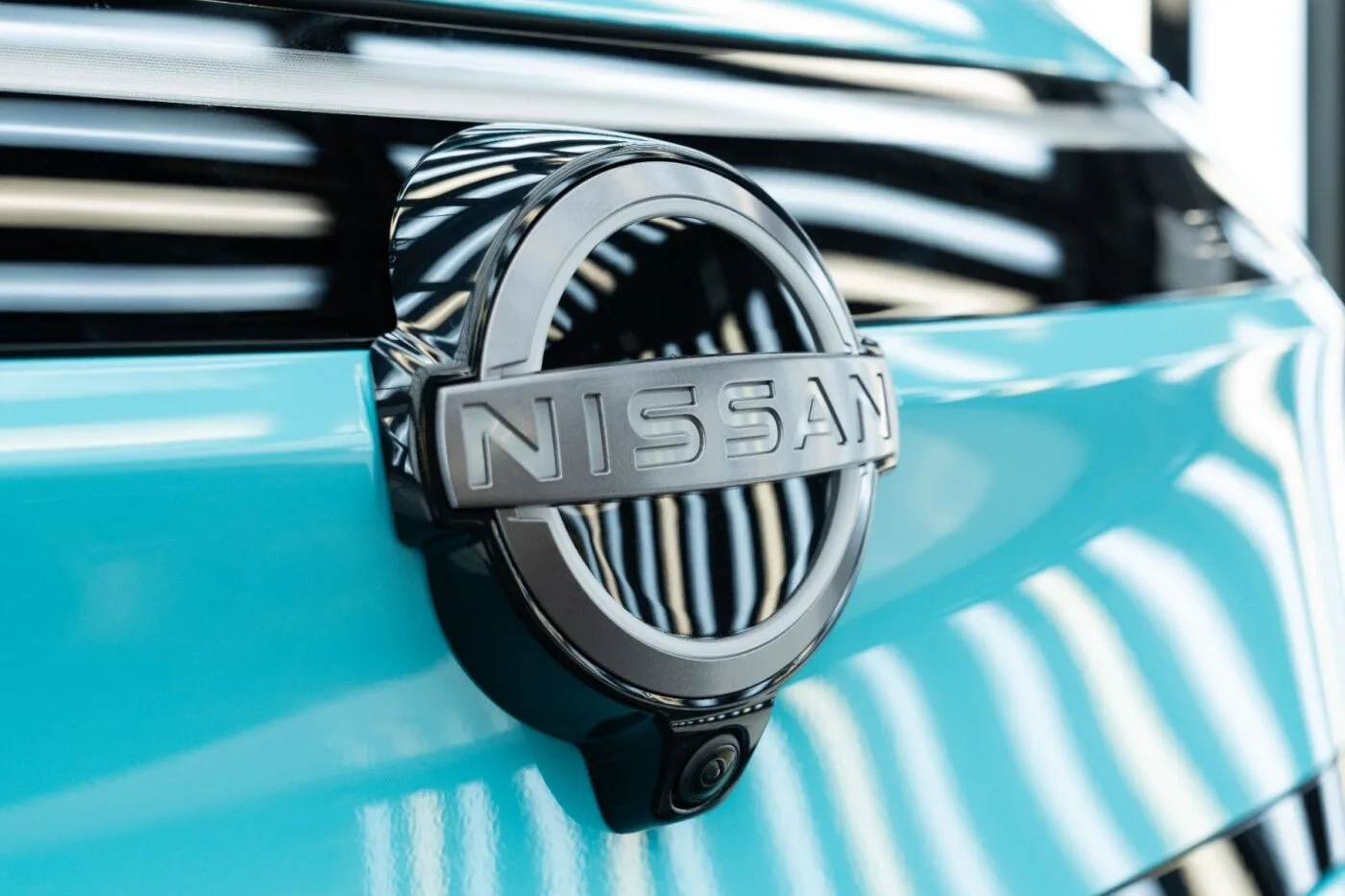 A Nissan Leaf, used to illustrate the Nissan and Honda development agreement.